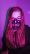 Load image into Gallery viewer, Masque mempo, masque japonais, japon, japonais, masque traditionnel, ghost of tsushima