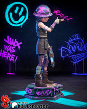 Load image into Gallery viewer, Figurine Arcane, figurine league of legends, figurine Isha, figurine Jinx