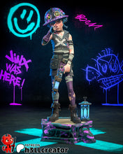 Load image into Gallery viewer, Figurine Arcane, figurine league of legends, figurine Isha, figurine Jinx