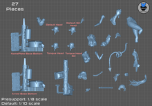 Charger l'image dans la galerie, Figurine à peindre - Jane Doe - ZZZ