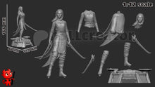 Load image into Gallery viewer, Jaheira, figurine Jaheira, figurine Baldur's Gate, Baldur's Gate, figurine à peindre
