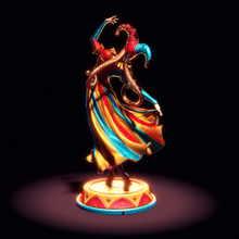 Charger l'image dans la galerie, figurine Jester, figurine bouffon, figurine a peindre