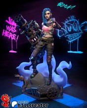 Load image into Gallery viewer, Figurine Arcane, figurine league of legends, figurine Isha, figurine Jinx