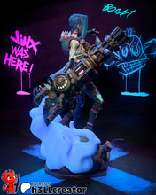 Load image into Gallery viewer, Figurine Arcane, figurine league of legends, figurine Isha, figurine Jinx