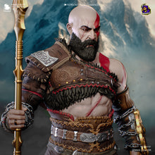 Charger l'image dans la galerie, figurine kratos, figurine god of war, atreus, figurine a peindre