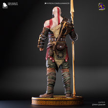 Charger l'image dans la galerie, figurine kratos, figurine god of war, atreus, figurine a peindre