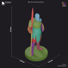 Charger l'image dans la galerie, figurine kratos, figurine god of war, atreus, figurine a peindre