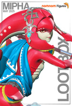 Charger l'image dans la galerie, figurine mipha, zelda, zelda botw, zelda totk, figurine zelda, figurine a peindre