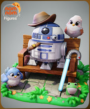 Charger l'image dans la galerie, figurine chibi r2d2, figurine a peindre