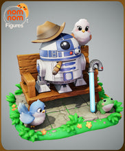 Charger l'image dans la galerie, figurine chibi r2d2, figurine a peindre