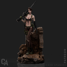 Load image into Gallery viewer, figurine Quiet, figurine metal gear solid, figurine solid snake, figurine metal gear solid phantom pain