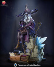 Load image into Gallery viewer, figurine a peindre, figurine sorciere, figurine recluse