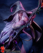 Load image into Gallery viewer, figurine a peindre, figurine sorciere, figurine recluse