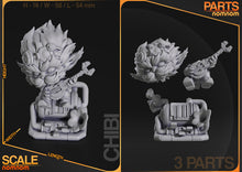 Load image into Gallery viewer, figurine Heimerdinger, figurine arcane, figurine a peindre, jinx