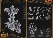 Load image into Gallery viewer, figurine raven teen titans, figurine a peindre, figurine teen titans