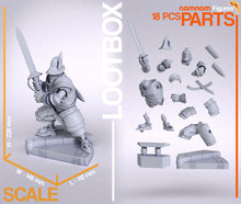 Load image into Gallery viewer, figurine Steiner FFIX, figurine a peindre, figurine de collection, figurine final fantasy