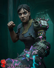 Charger l'image dans la galerie, figurine sevika arcane, figurine arcane, figurine a peindre, jinx