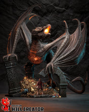 Load image into Gallery viewer, figurine bilbo sacquet, figurine seigneur des anneaux, le hobbit, figurine a peindre, figurine smaug