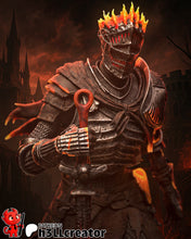 Charger l'image dans la galerie, figurine a peindre, figurine lord of cinder, figurine dark souls 3, figurine l'âme des cendres dark souls 3
