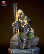 Charger l'image dans la galerie, figurine Trigger zenless zone zero, figurine zenless zone zero, figurine a peindre