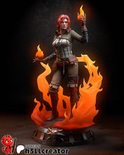 Load image into Gallery viewer, the witcher, figurine triss merigold, figurine the witcher 2, geralt de riv, figurine a peindre