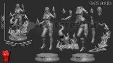 Load image into Gallery viewer, the witcher, figurine triss merigold, figurine the witcher 2, geralt de riv, figurine a peindre