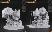 Load image into Gallery viewer, figurine neferti animal crossing, figurine ankha, figurine a peindre