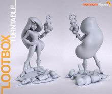 Load image into Gallery viewer, figurine a peindre, figurine shego