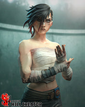 Charger l'image dans la galerie, figurine Vi, figurine jinx, figurine arcane, figurine a peindre