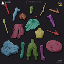 Load image into Gallery viewer, Paintable Figurine - Back - Clair Obscur Expedition 33