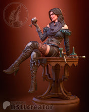 Load image into Gallery viewer, Geralt, figurine Geralt, figurine The Witcher, Geralt De Riv, Yennefer