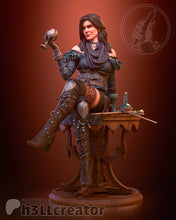 Load image into Gallery viewer, Geralt, figurine Geralt, figurine The Witcher, Geralt De Riv, Yennefer