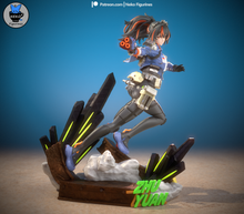 Load image into Gallery viewer, Zhuyuan, figurine a peindre, figurine zenless zone zero, figurine Zhuyuan
