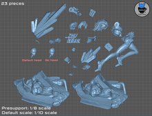 Load image into Gallery viewer, Figurine to paint - Zhuyuan - ZZZ