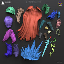 Load image into Gallery viewer, figurine wow, figurine sylvanas, figurine roi liche, figurine a peindre