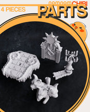 Load image into Gallery viewer, Cerbère, figurine Hadès, Hadès jeu, diorama, miniature, figurine à peindre, figurine résine