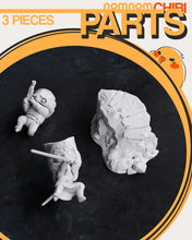 Load image into Gallery viewer, star wars, ahsoka tano, stormtrooper, figurine à peindre, dark vador, diorama, chibi