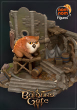 Load image into Gallery viewer, Ours Hibou, diorama, baldur's gate, chibi, mignon, figurine à peindre