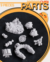 Charger l'image dans la galerie, Cult of the lamb, figurine résine, diorama cult of the lamb, figurine à peindre, miniature, jeu de rôle, kit résine