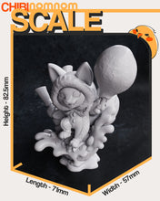 Load image into Gallery viewer, Monster Hunter, Palico, figurine palico, figurine monster hunter, mignon, chat, figurine à peindre