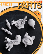 Load image into Gallery viewer, Monster Hunter, Palico, figurine palico, figurine monster hunter, mignon, chat, figurine à peindre