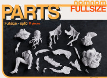 Load image into Gallery viewer, cthulhu, lovecraft, figurine cthulhu, Figurine Lovecraft, l'appel de cthulhu, Dagon, jdr, jeu de rôle