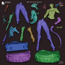 Charger l'image dans la galerie, figurine a peindre, figurine baldur's gate 3, figurine karlach, karlach, gayle, astarion, baldur's gate 3, ombrecoeur, lae'zel