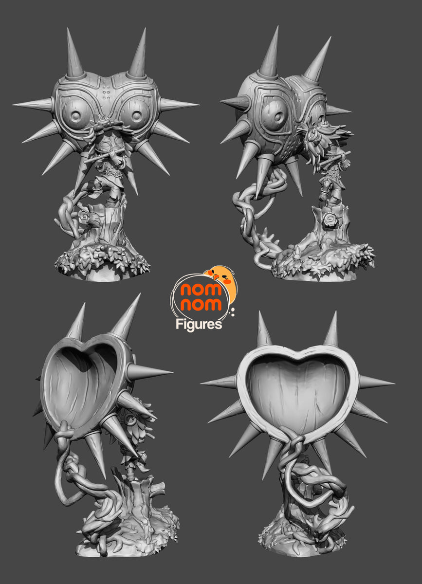 Paintable figure - Skull Kid - Zelda Majora's Mask – Daëlys Art