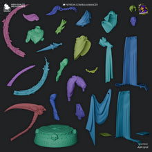 Charger l'image dans la galerie, figurine a peindre, figurine thanatos, figurine mégère, figurine hadès, figurine zagreus