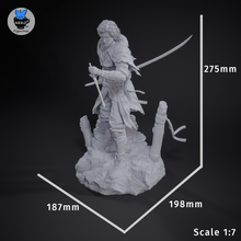 Load image into Gallery viewer, Paintable Figurine - Back - Clair Obscur Expedition 33