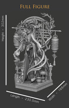 Load image into Gallery viewer, Figurine femme japonaise, samouraï, geisha, kitsune