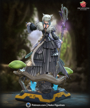Charger l'image dans la galerie, figurine a peindre, figurine Y'shtola, ff14, ffxiv
