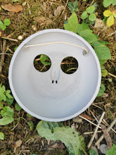 Load image into Gallery viewer, l'étrange noël de monsieur jack, a nightmare before christmas, shock lock barrel mask, jack skellington, masque am stram gram, nightmare before christmas decoration, christmas tree, halloween mask, Daëlys Art