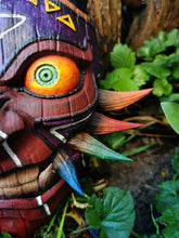 Charger l'image dans la galerie, Masque majora, Majora's mask, Hannya mask, masque Hannya, masque Oni, Tête Oni, décoration japonaise, Zelda, Ocarina of time, Hannya Majora, Démon, Zelda breath of the wild, Nintendo, Daëlys Art, rétrogaming